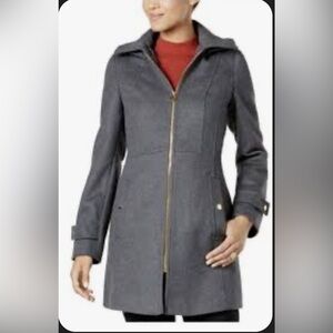 MICHAEL Michael Hooded Coat